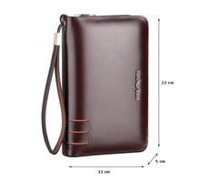 Men's handbag Genuine Leather Purse/Wallet - bagsstore-us