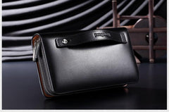 Men's handbag Genuine Leather Purse/Wallet - bagsstore-us