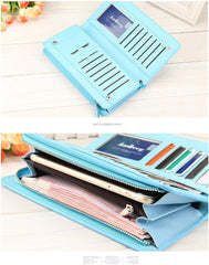 Luxury Leather Wallet Suitable for a Phone 5.5 For Women - bagsstore-us