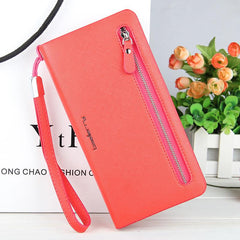 Luxury Leather Wallet Suitable for a Phone 5.5 For Women - bagsstore-us