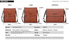 Leather Handbag for Casual Men - bagsstore-us