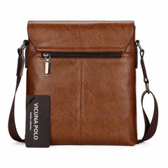 Mens Luxurious Shoulder Bag, Vintage Style, Cross body Bag. - bagsstore-us