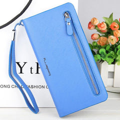 Luxury Leather Wallet Suitable for a Phone 5.5 For Women - bagsstore-us