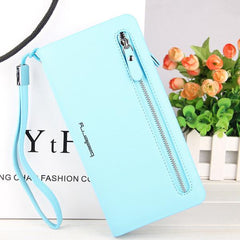 Luxury Leather Wallet Suitable for a Phone 5.5 For Women - bagsstore-us