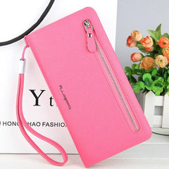 Luxury Leather Wallet Suitable for a Phone 5.5 For Women - bagsstore-us