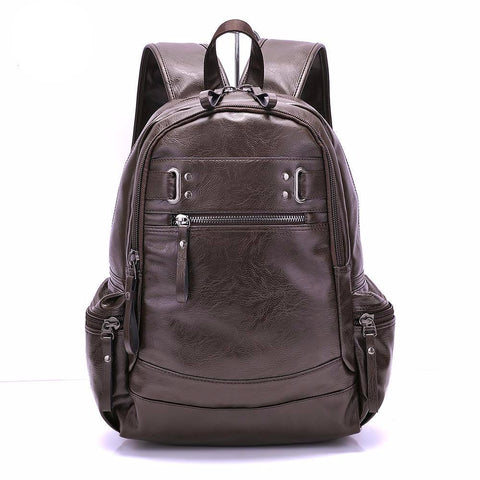 Men's Leather Business Shoulder Bag/Backpack. - bagsstore-us