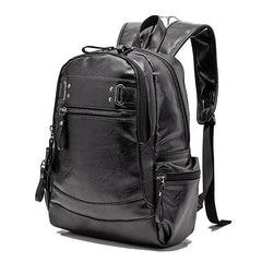 Men's Leather Business Shoulder Bag/Backpack. - bagsstore-us