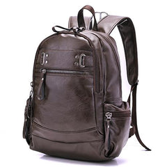 Men's Leather Business Shoulder Bag/Backpack. - bagsstore-us