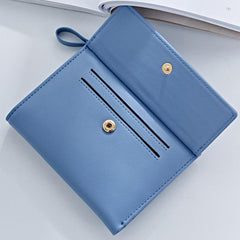 Latest Multi Function Leather Zipper Wallet For Women - bagsstore-us