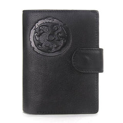 Real Genuine Leather Passport Holder Wallet - bagsstore-us