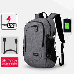 Laptop Backpack for 15-16 inches USB Charging Men's Large Capacity Travel Bag - bagsstore-us