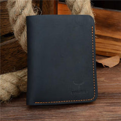 High Quality Cow Genuine leather Long Style men wallet - bagsstore-us