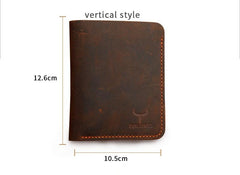 High Quality Cow Genuine leather Long Style men wallet - bagsstore-us