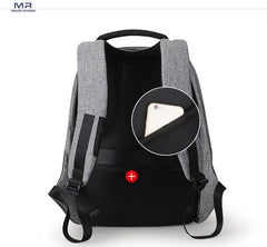 New Anti-thief Fashion USB charging Backpack For Men - bagsstore-us