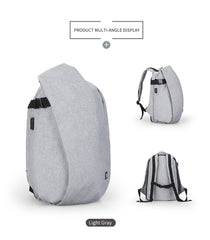 Men 16 inch Laptop Backpack Fashion Mochila Leisure Travel backpack - bagsstore-us