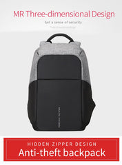 New Anti-thief Fashion USB charging Backpack For Men - bagsstore-us