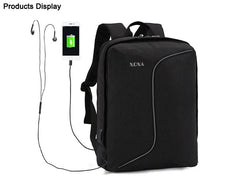 Men's Casual USB Charging Travel/Backpack Suitable for 15"17" Laptop. - bagsstore-us