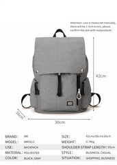 Newly Enhanced Men's Backpack: Capacity Bag School Bag Water Repellent - bagsstore-us