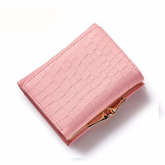 New Crocodile Pattern PU Leather Wallet For Women - bagsstore-us