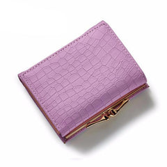 New Crocodile Pattern PU Leather Wallet For Women - bagsstore-us