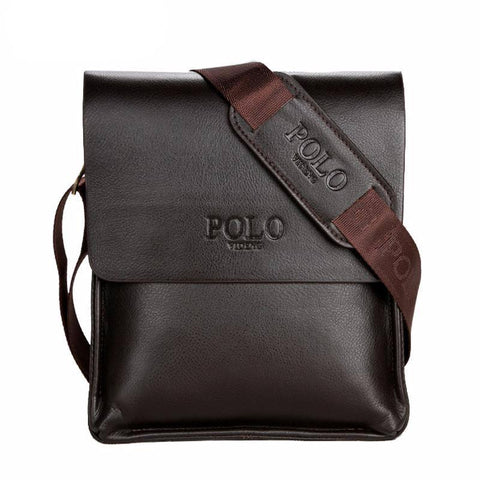 Leather Men Bag Casual Business Leather Cross body Messenger Bag Comes in 3 sizes - bagsstore-us