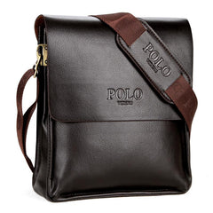 Leather Men Bag Casual Business Leather Cross body Messenger Bag Comes in 3 sizes - bagsstore-us