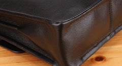 Leather Men Bag Casual Business Leather Cross body Messenger Bag Comes in 3 sizes - bagsstore-us