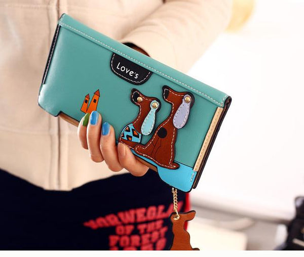 Dog Lovers wallet & Purse For women V2 - bagsstore-us