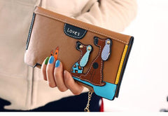 Dog Lovers wallet & Purse For women V2 - bagsstore-us