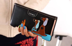 Dog Lovers wallet & Purse For women V2 - bagsstore-us