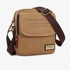 High Quality Vintage Cross body Canvas Handbag - bagsstore-us