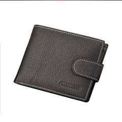 Men's Genuine Leather Fashionable Wallet - bagsstore-us