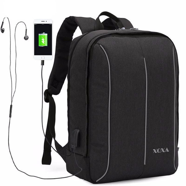 Men's Casual USB Charging Travel/Backpack Suitable for 15"17" Laptop. - bagsstore-us