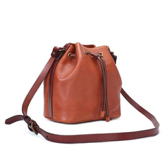 Bucket Cross body bag Leather Shoulder Sling Bag For Women - bagsstore-us