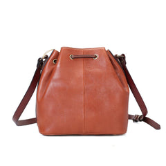 Bucket Cross body bag Leather Shoulder Sling Bag For Women - bagsstore-us