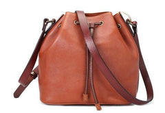 Bucket Cross body bag Leather Shoulder Sling Bag For Women - bagsstore-us