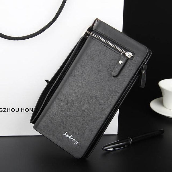 Men Luxury Wallet phone bag, Men Long Purse - bagsstore-us