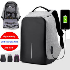 Multi Functional Anti theft Oxford Laptop backpack - bagsstore-us