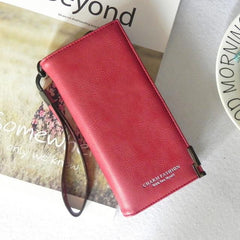 Luxurious Fashion Leather Wallet & Purse For Women - bagsstore-us