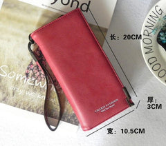 Luxurious Fashion Leather Wallet & Purse For Women - bagsstore-us