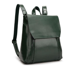 Ladies new autumn & winter Leather Backpack - bagsstore-us